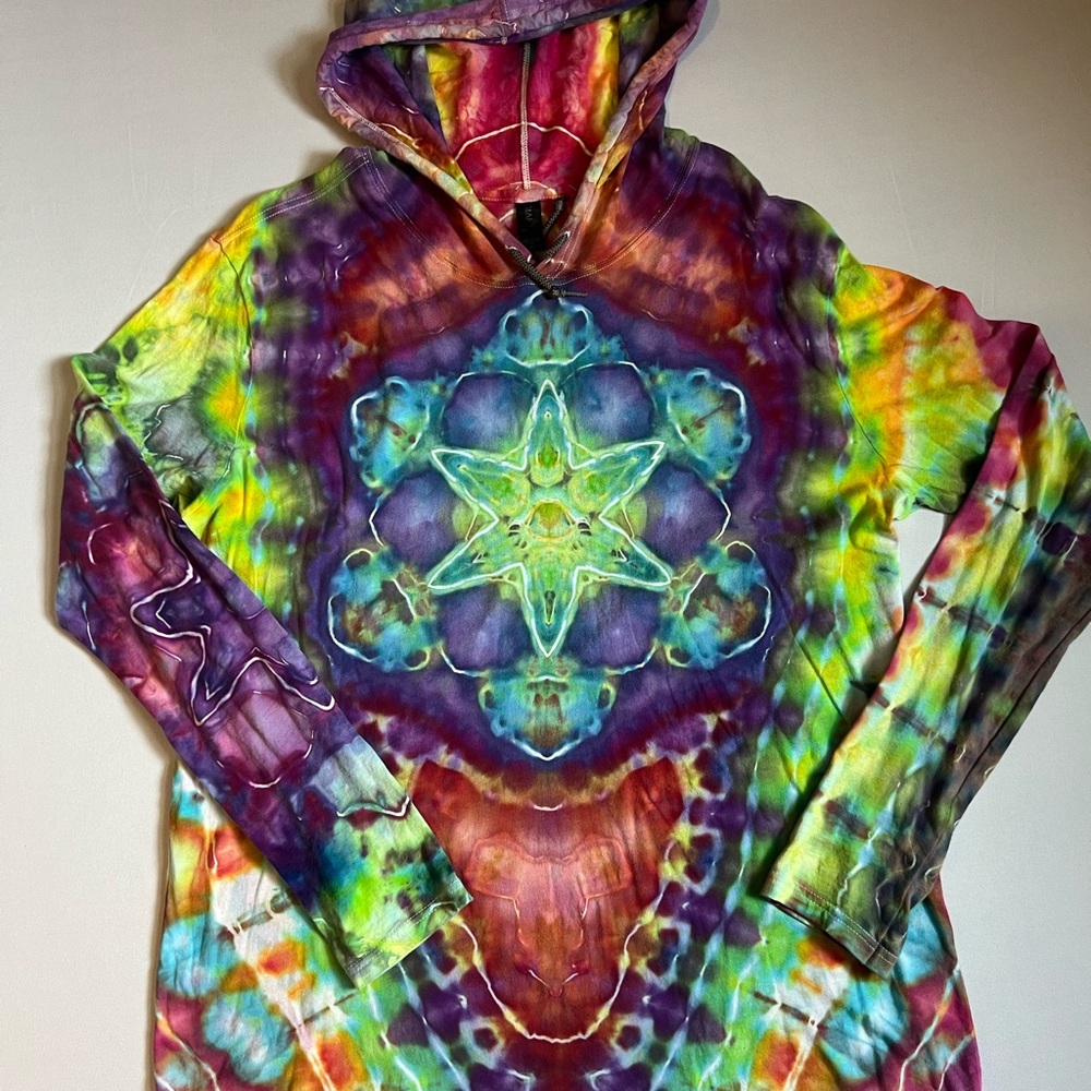 Anvil Multicolor Tie-Dye Hoodie
